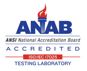 ANAB Symbol 17025 Testing Lab